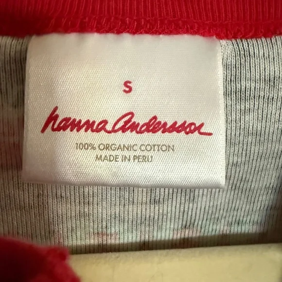 Hannah Andersson Gnome Sweet Gnome Holiday Nightgown Adult Size Small - Picture 7 of 10